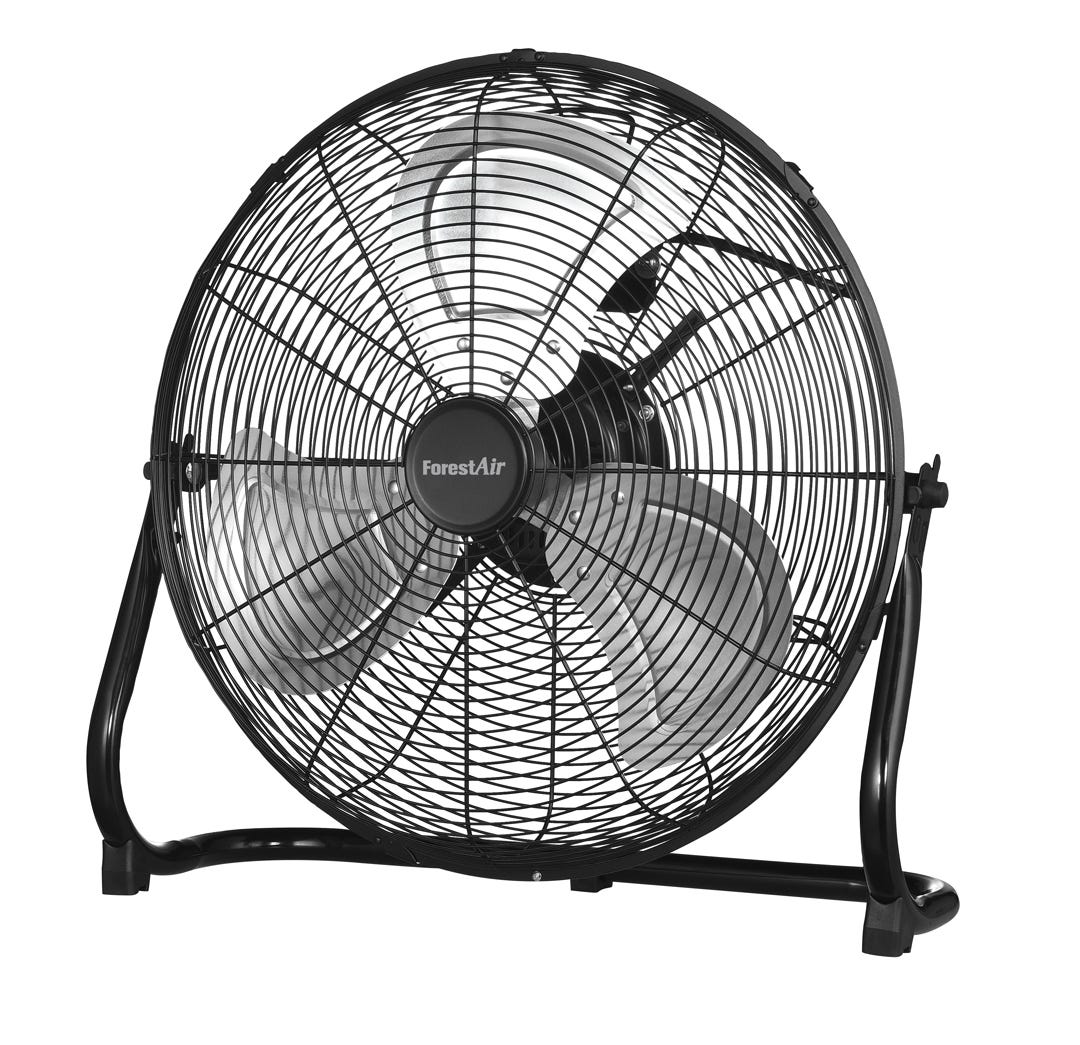 Oscillanting Floor Fan, 3 speed