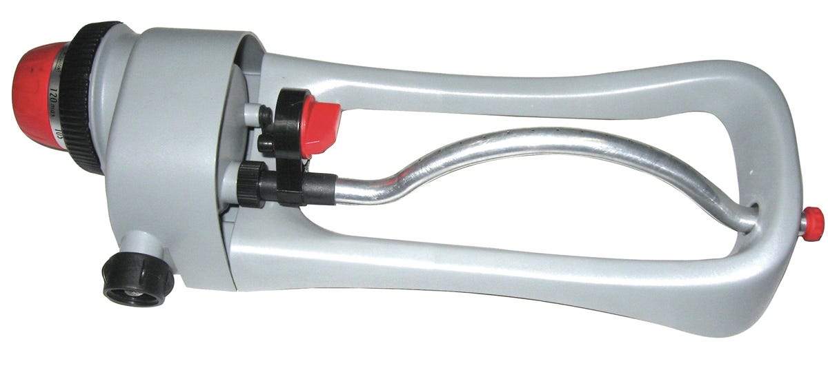 Oscillating sprinkler with timer