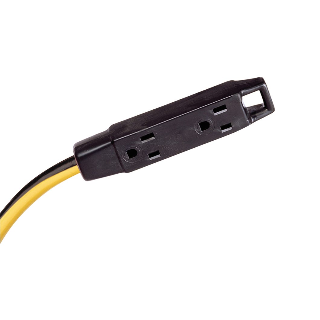 Outdoor Extension Cord Contractor, 3 Outlets, 98-ft.
