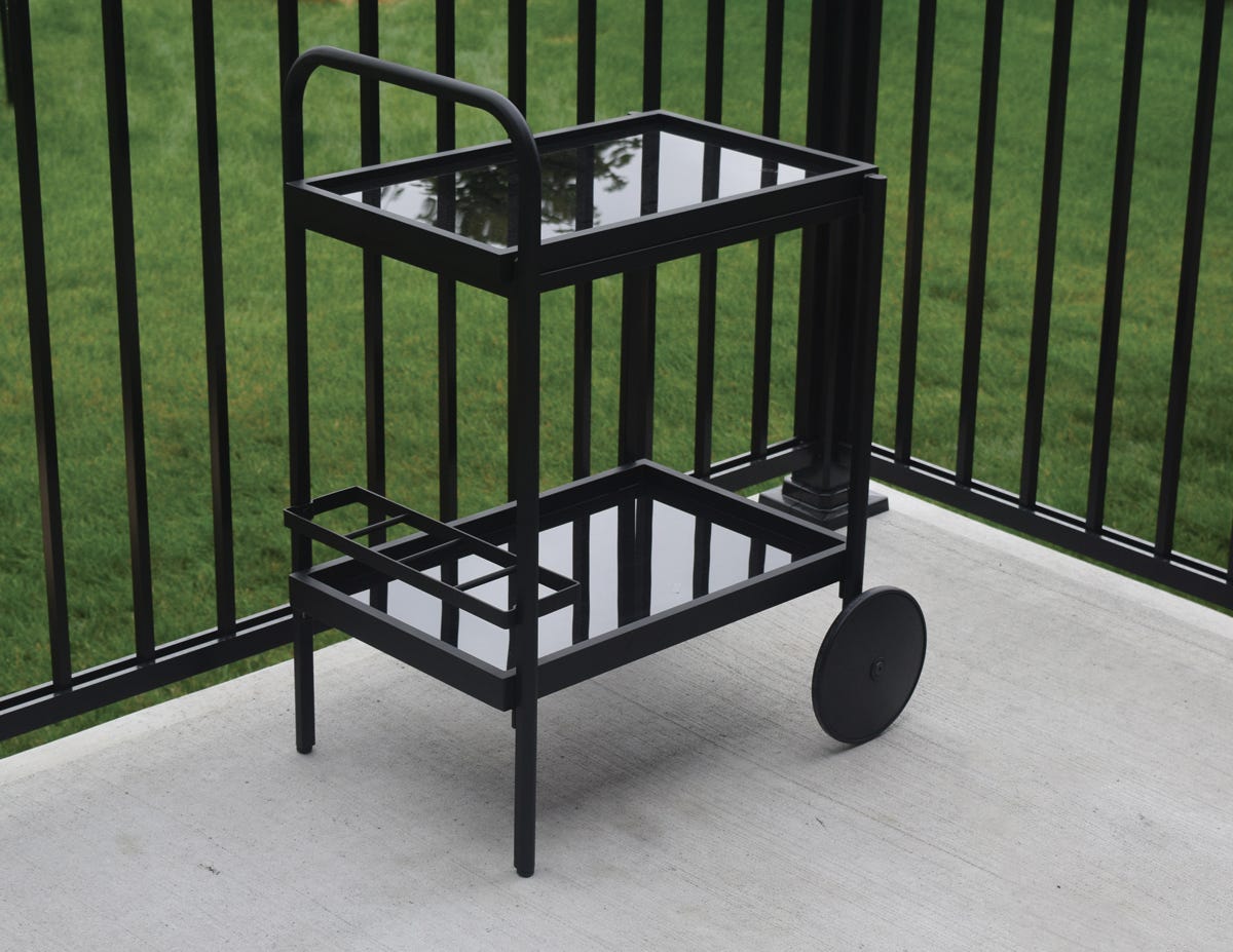 Outdoor kitchen Cart, Black