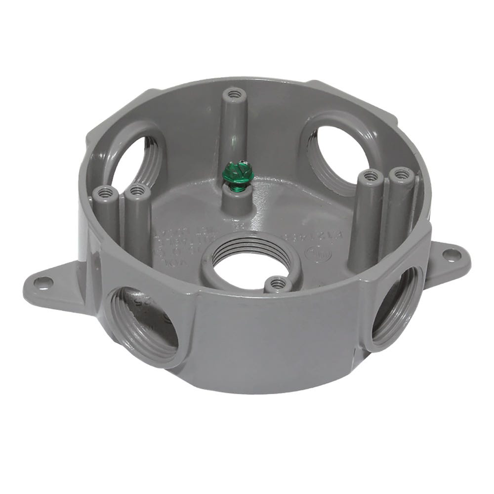 Outdoor Box, Round, 5 Holes