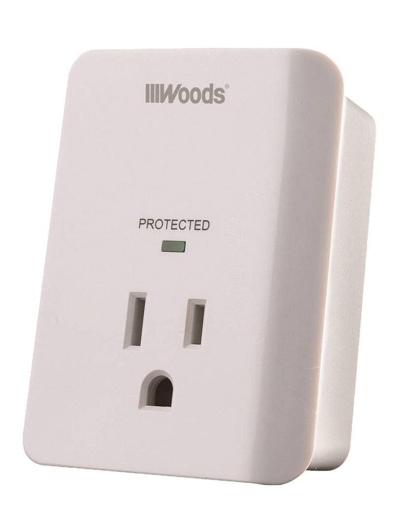 Outlet appliance surge with protection