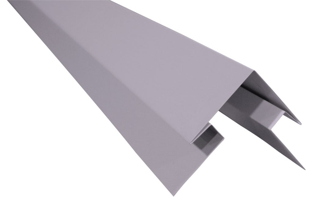 Outside Corner Aluminum for Siding, Barnwood
