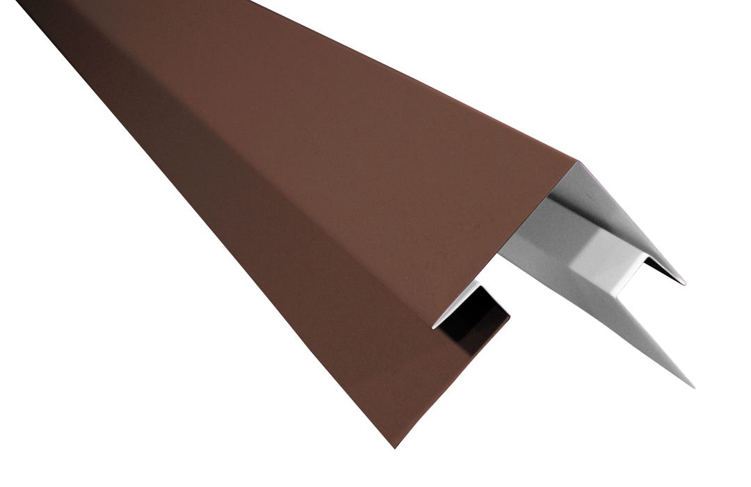 Outside Corner Aluminum for Siding, Red Fox Roux
