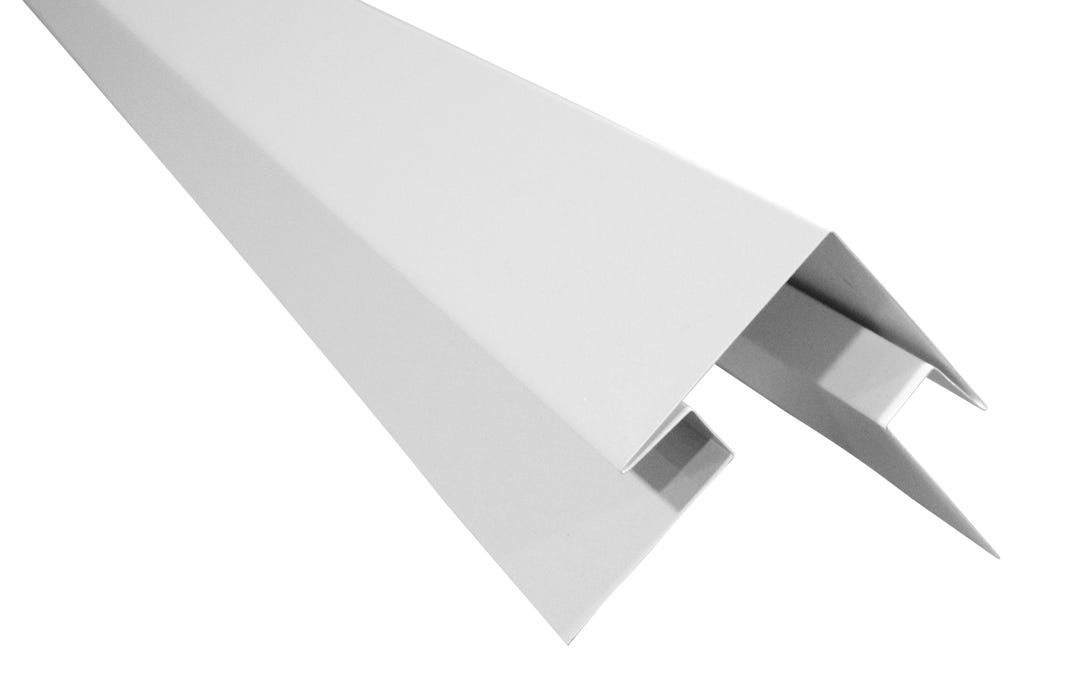 Outside Corner Aluminum for Siding, White
