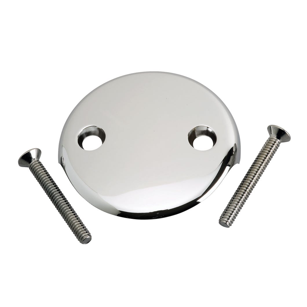 Overflow Plate, Two Hole
