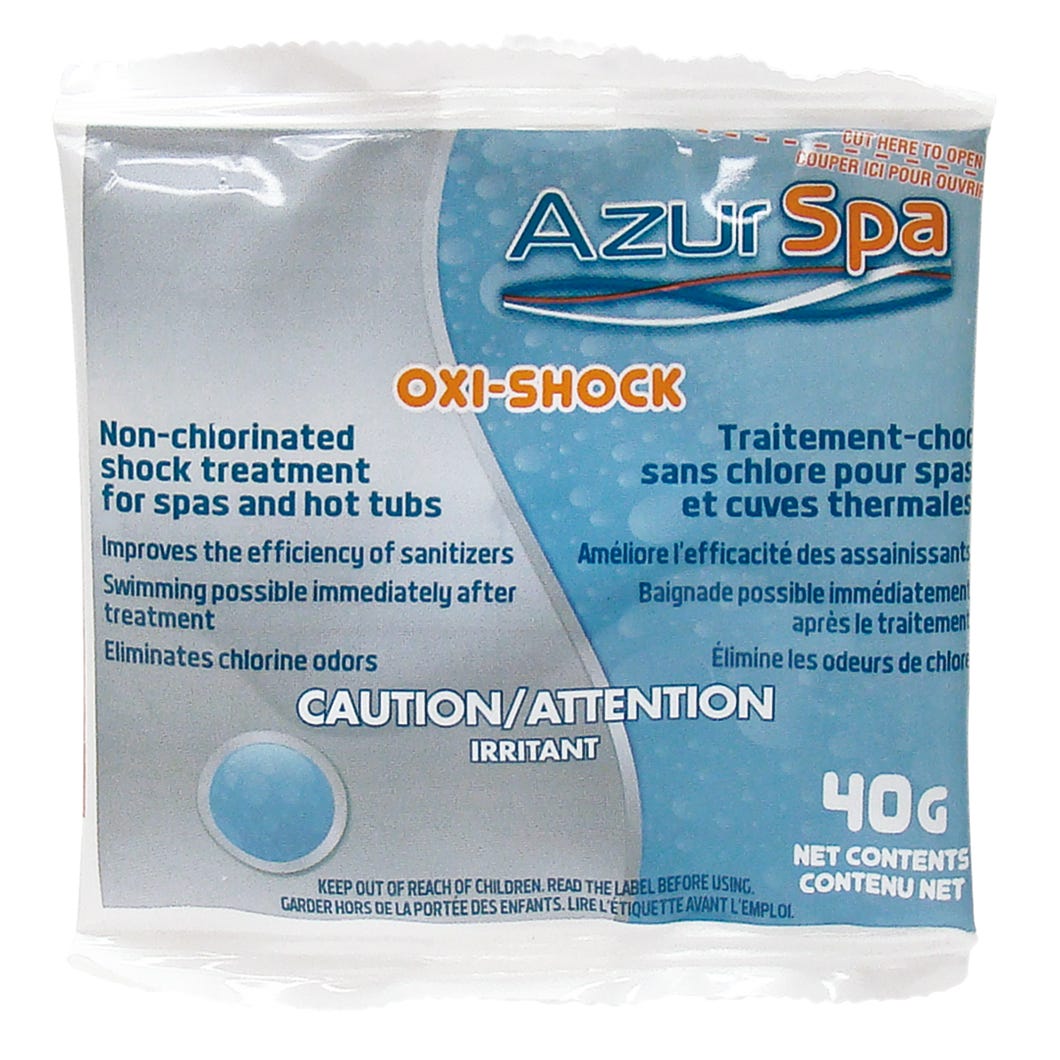 Oxi-Shock Non-Chlorinated Shock Treatment for Spas & Hot Tubs, 40 G