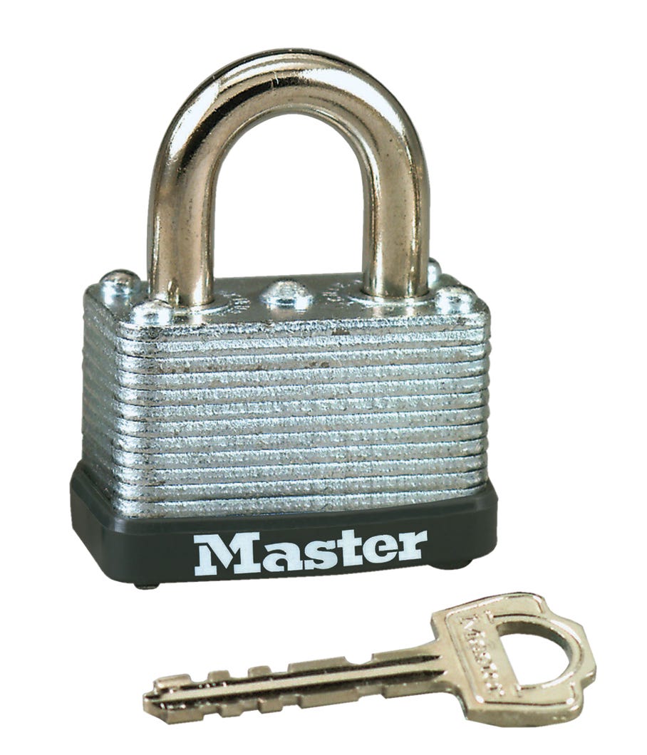 PadLock Laminated Steel Body with Key