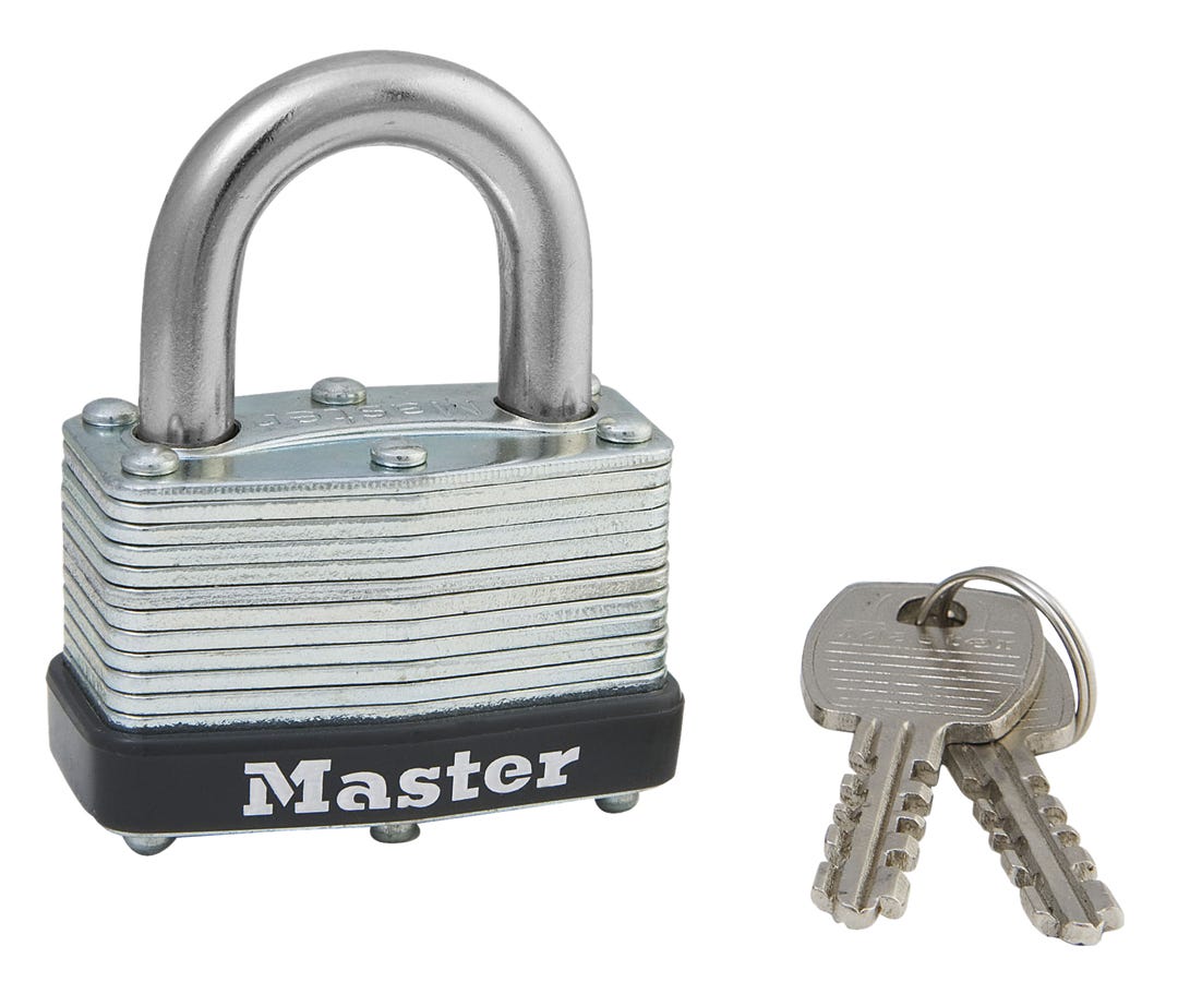 PadLock Laminated Steel Body with Key