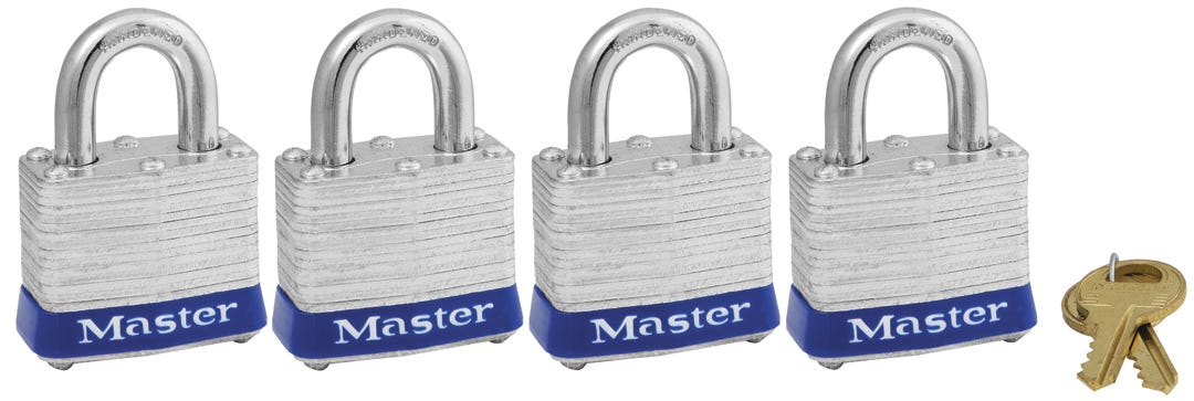 PadLock Laminated Steel Body with Key