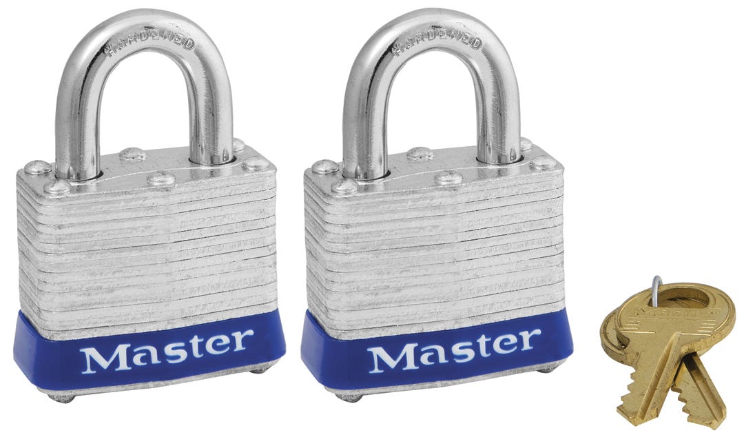 PadLock Laminated Steel Body with Key