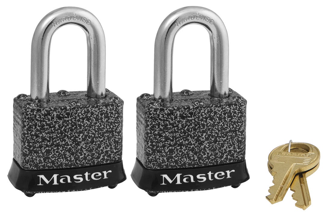 PadLock Laminated Steel Body with Key, Tremclad Certified