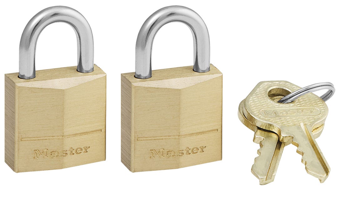 PadLock Solid Brass Body with Key