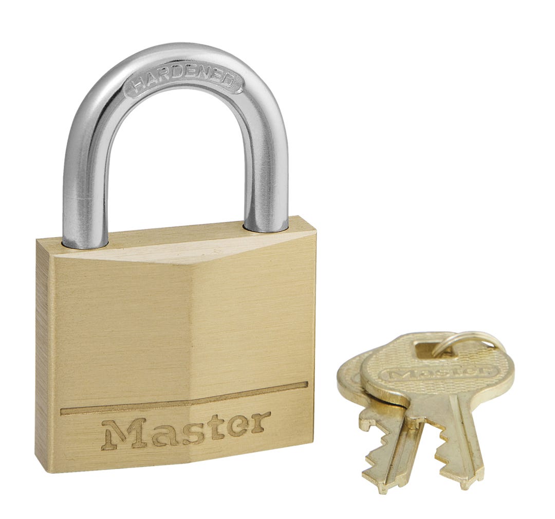 PadLock Solid Brass Body with Key