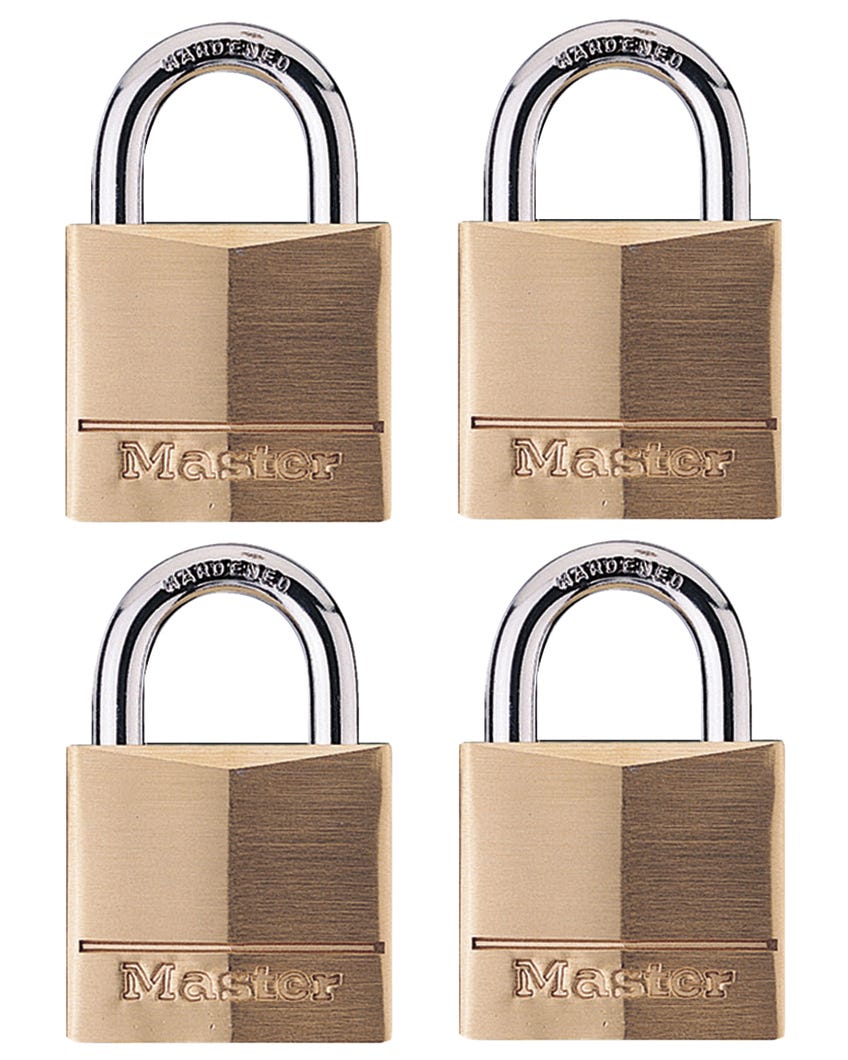 PadLock Solid Brass Body with Key