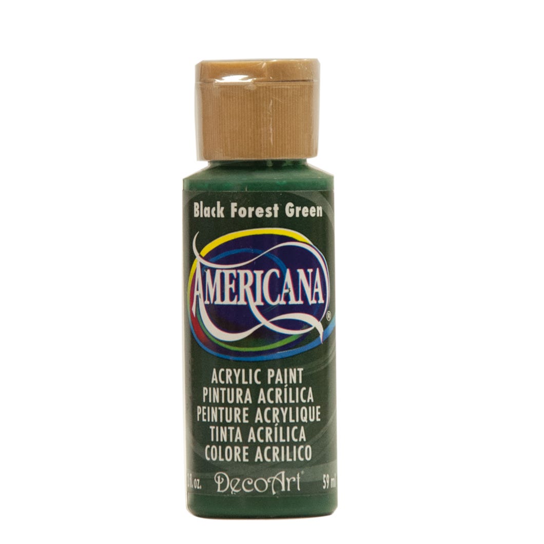 Paint Acrylic, Black Forest Green, 2 oz