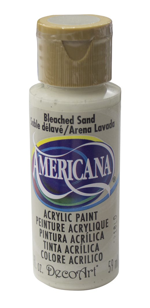 Paint Acrylic, Bleached Sand, 2 oz