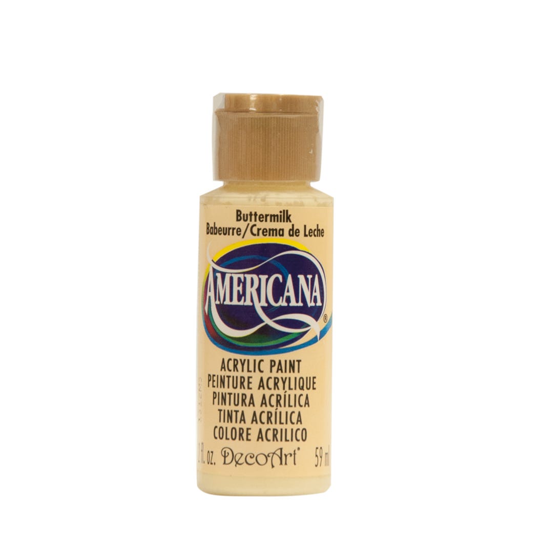 Paint Acrylic, Buttermilk, 2 oz