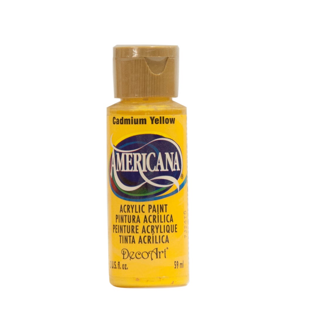 Paint Acrylic, Cadmium Yellow, 2 oz