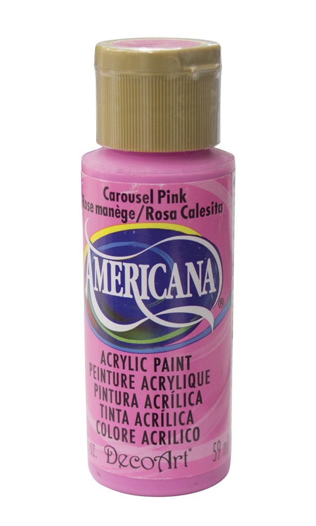 Paint Acrylic, Carousel Pink, 2 oz