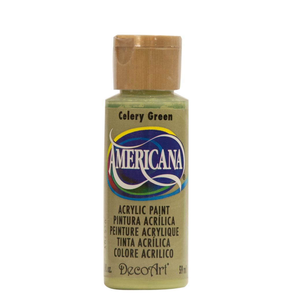 Paint Acrylic, Celery Green, 2 oz