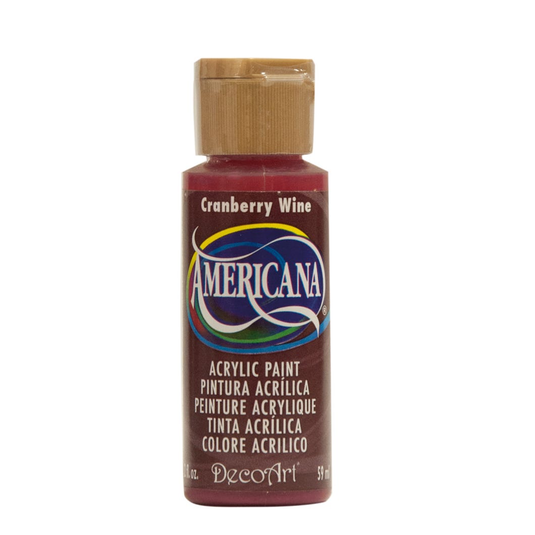 Paint Acrylic, Cranberry Wine, 2 oz
