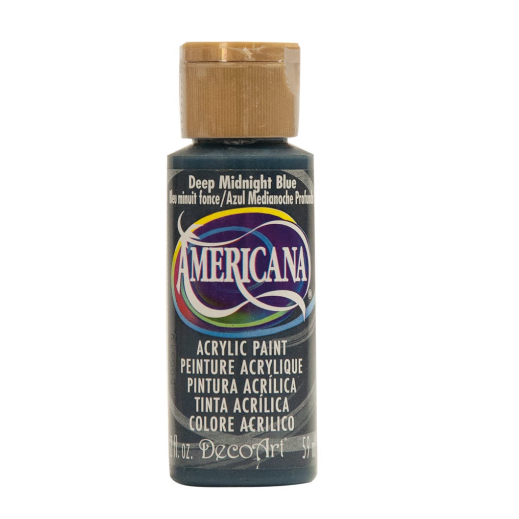Paint Acrylic, Deep Midnight Blue, 2 oz