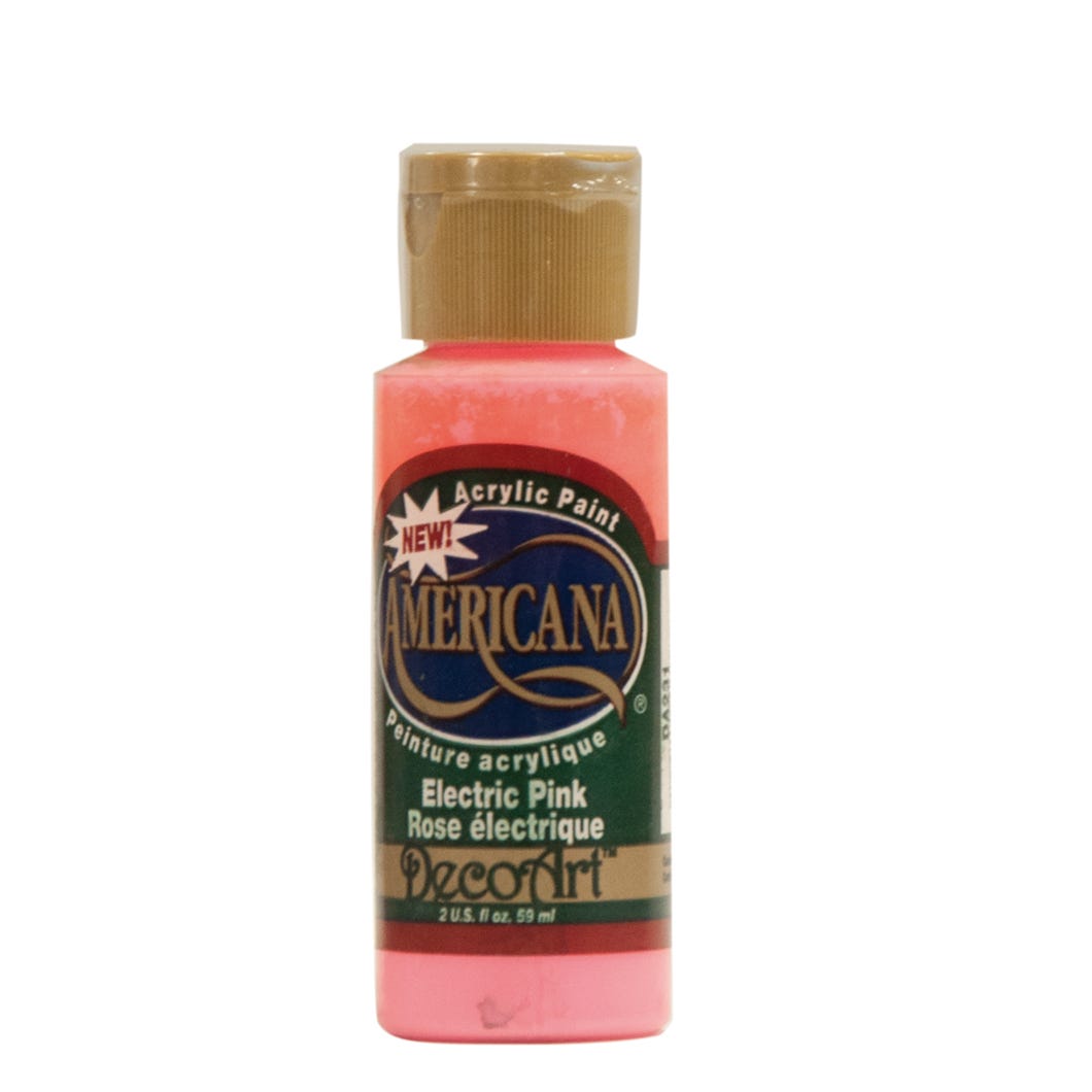 Paint Acrylic, Electric Pink, 2 oz