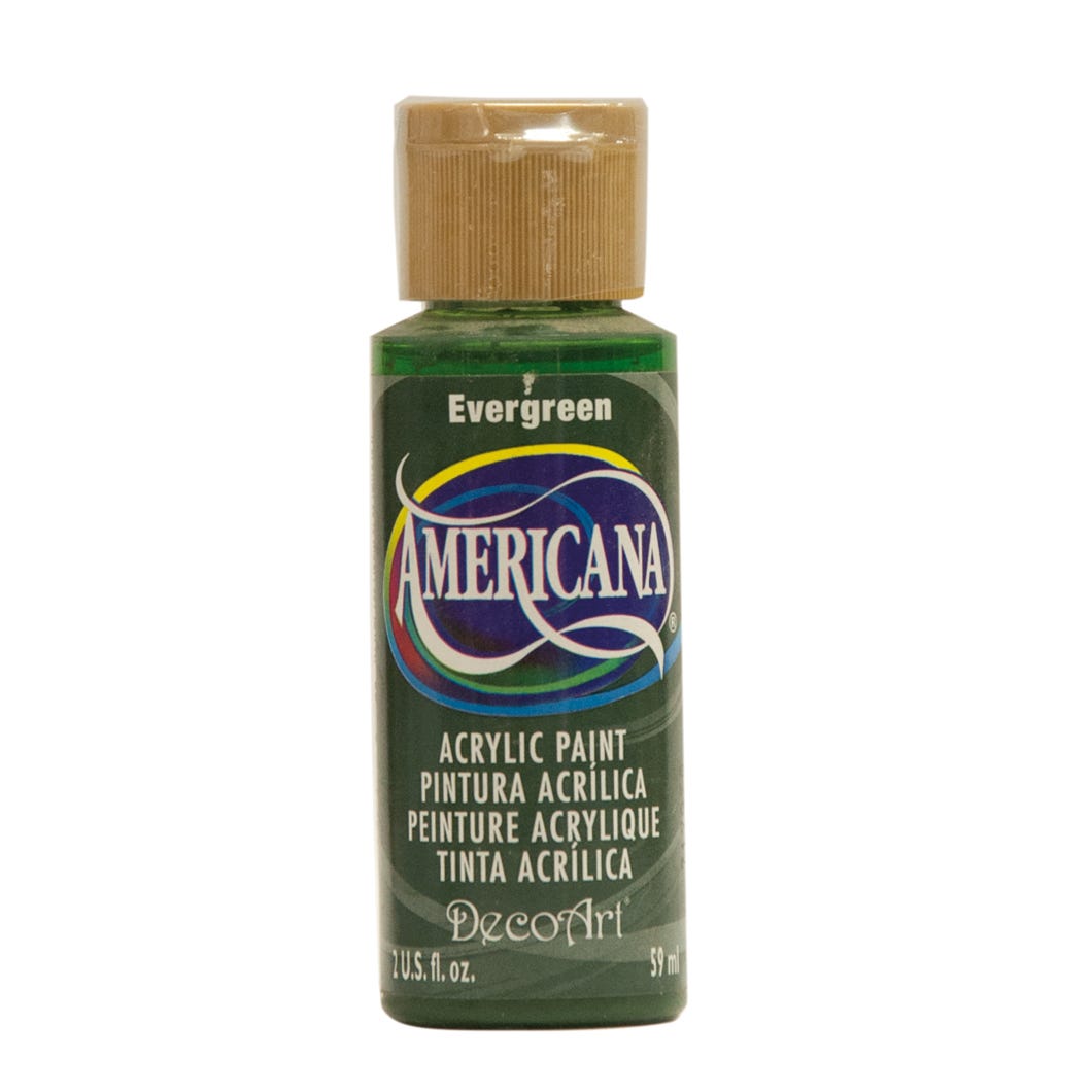 Paint Acrylic, Evergreen, 2 oz