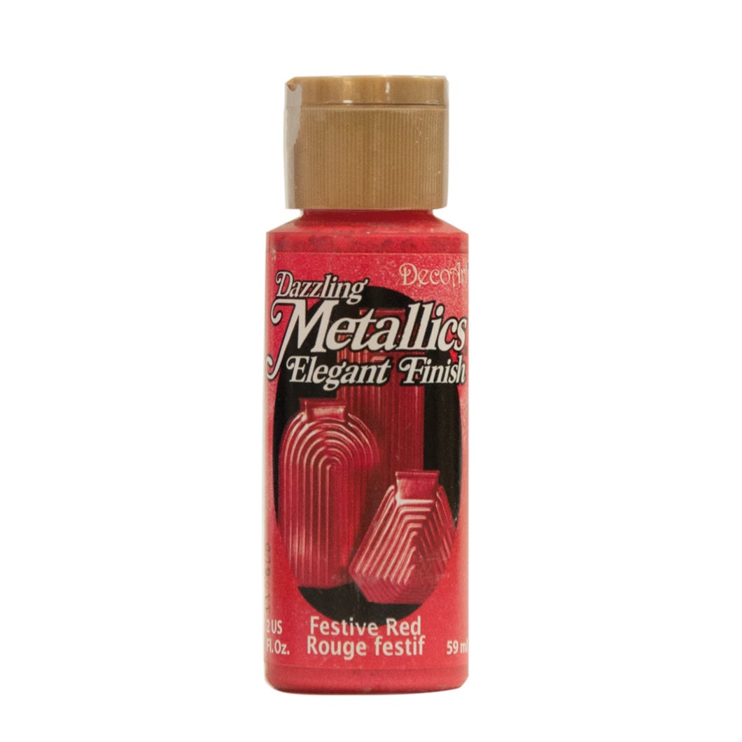 Paint Acrylic, Festive Red, 2 oz