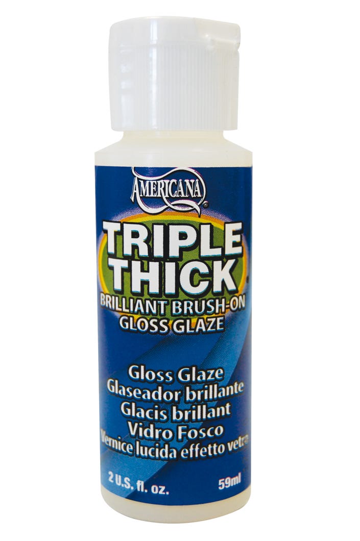 Paint Acrylic, Gloss Glaze, 2 oz