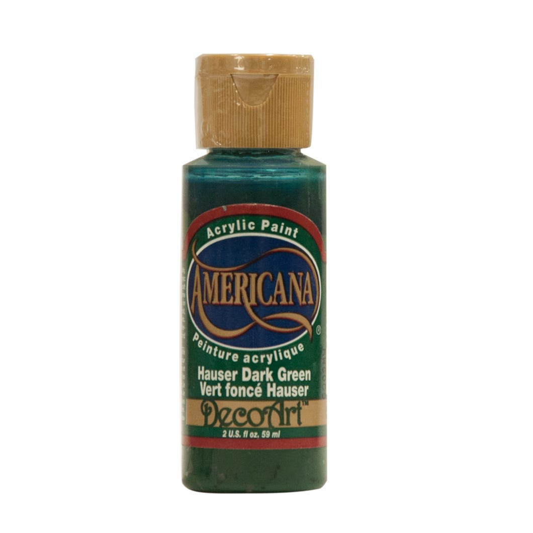 Paint Acrylic, Hauser Dark Green, 2 oz