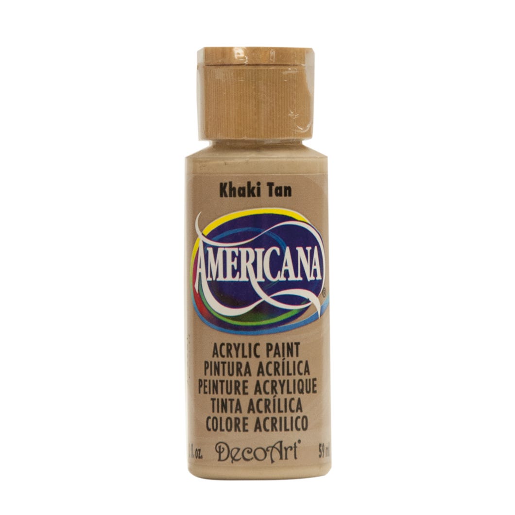 Paint Acrylic, Khaki Tan, 2 oz