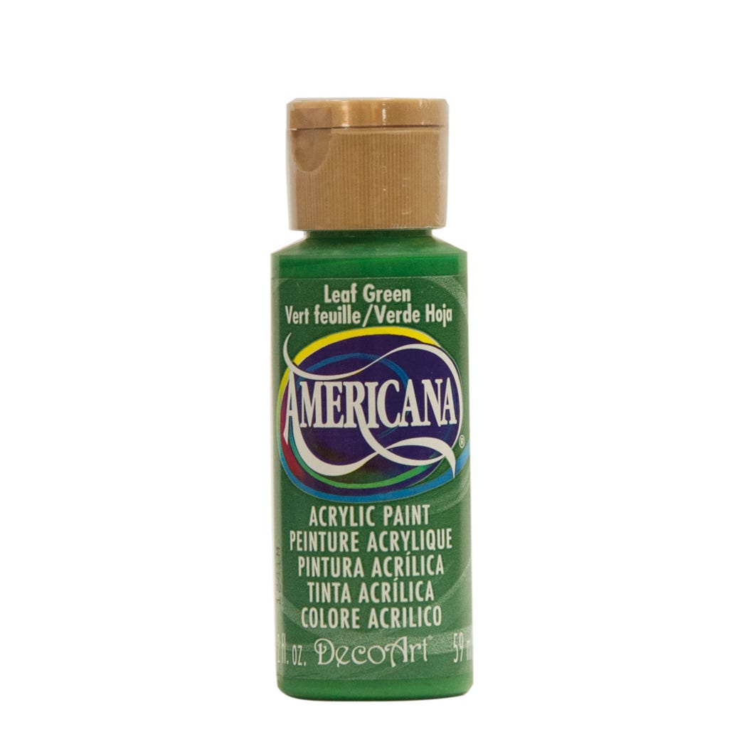 Paint Acrylic, Leaf Green, 2 oz