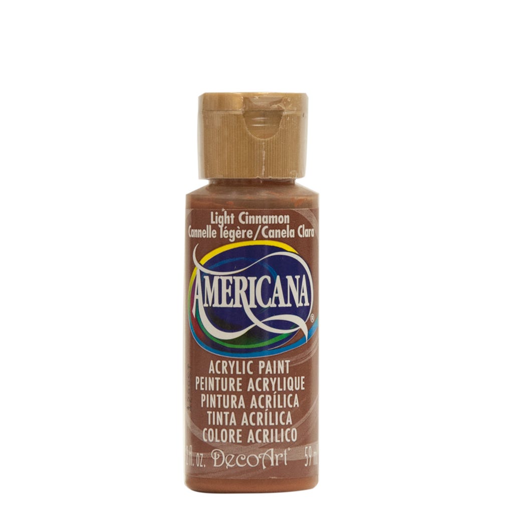 Paint Acrylic, Light Cinnamon, 2 oz