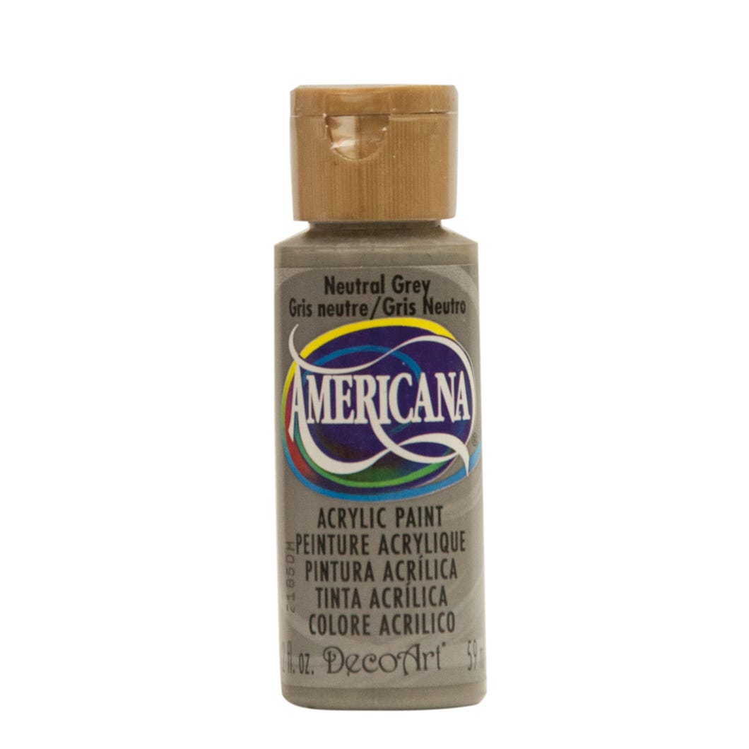 Paint Acrylic, Neutral Grey, 2 oz