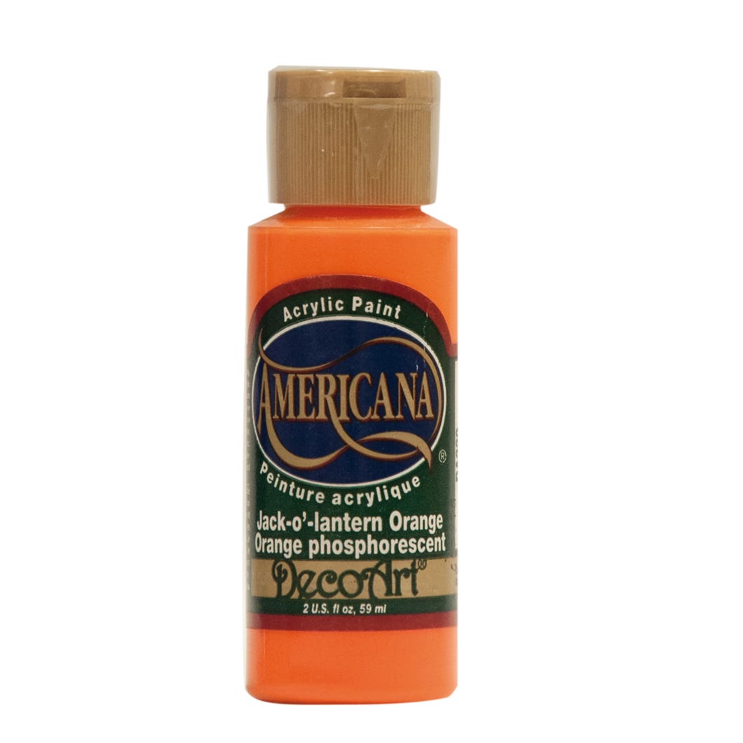 Paint Acrylic, Pumpkin Orange, 2 oz