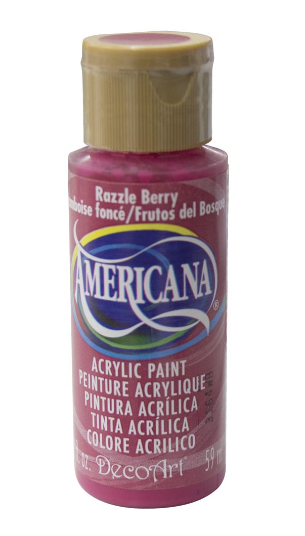 Paint Acrylic, Razzle Berry, 2 oz