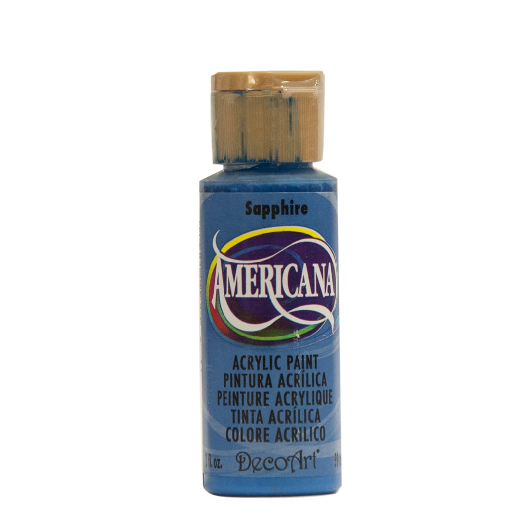 Paint Acrylic, Sapphire Blue, 2 oz