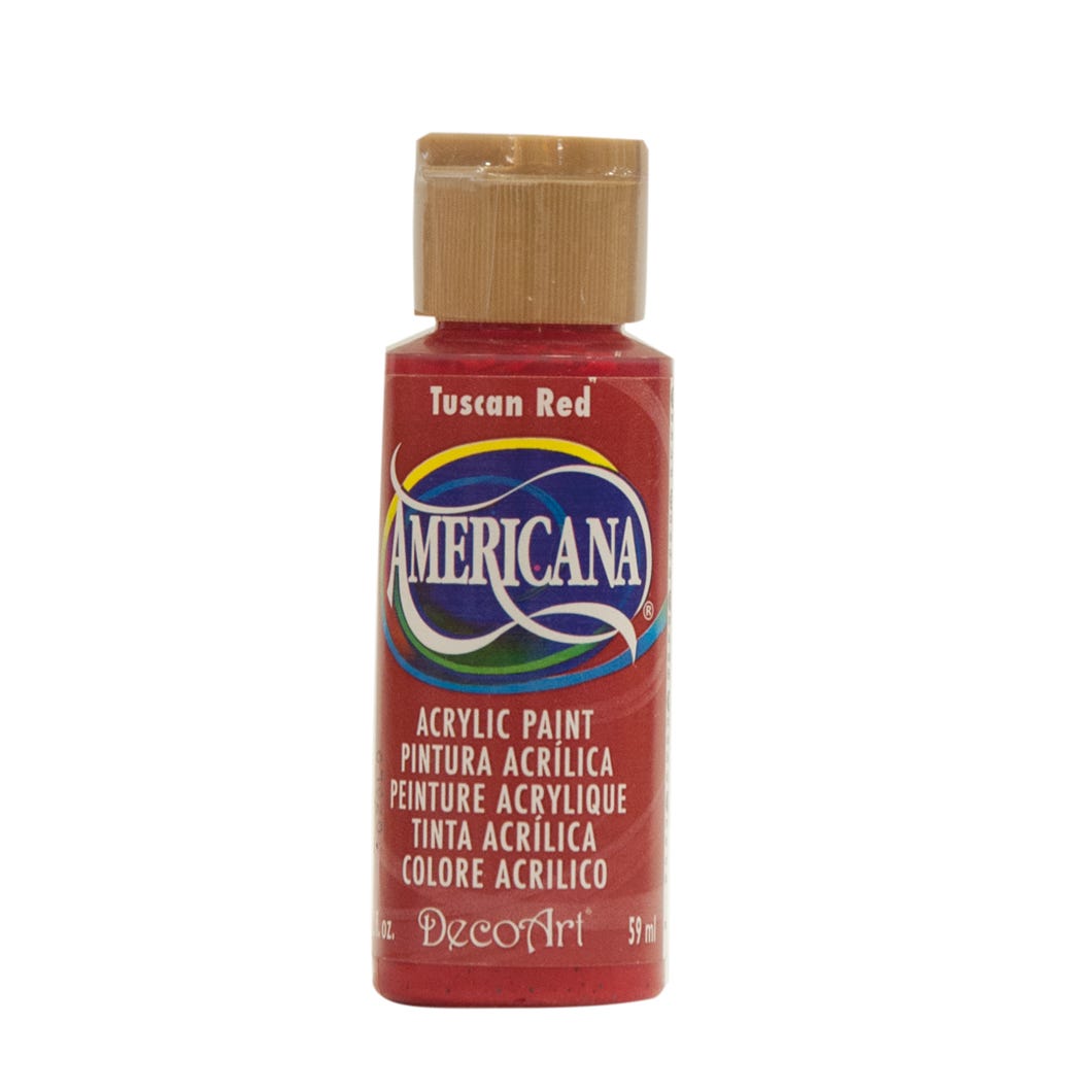 Paint Acrylic, Tuscan Red, 2 oz