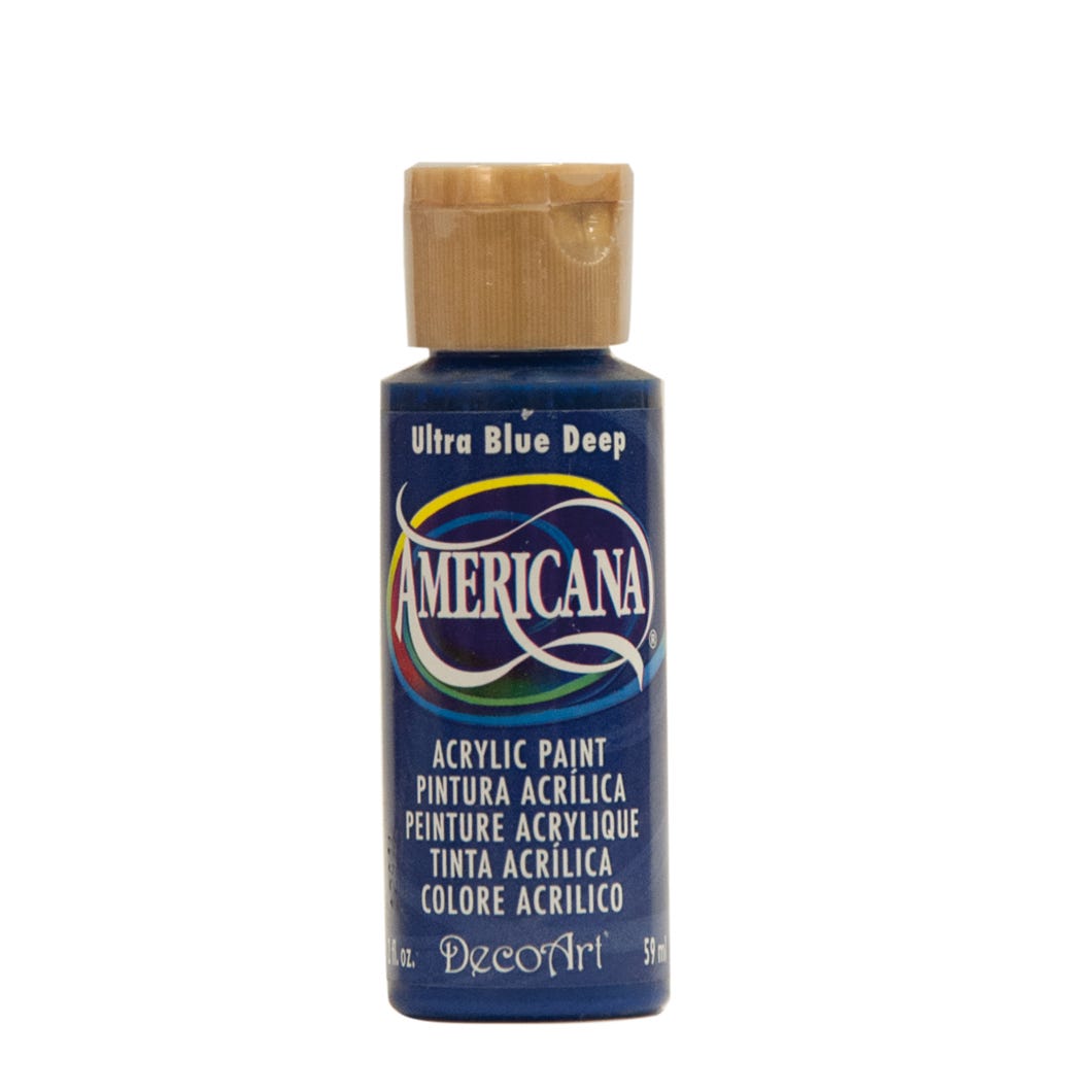 Paint Acrylic, Ultra Blue Deep, 2 oz