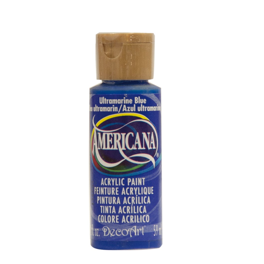 Paint Acrylic, Ultramarine Blue, 2 oz