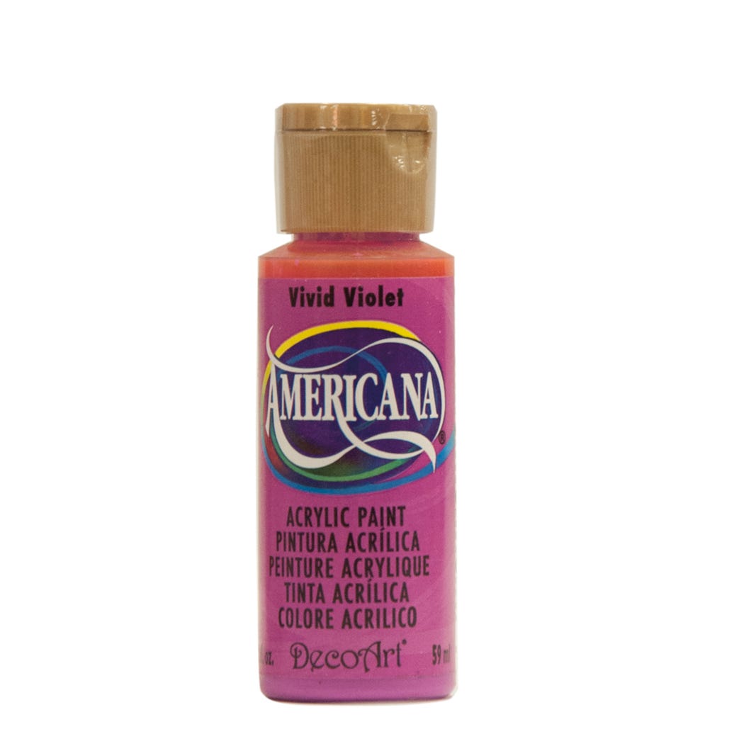 Paint Acrylic, Vivid Violet, 2 oz