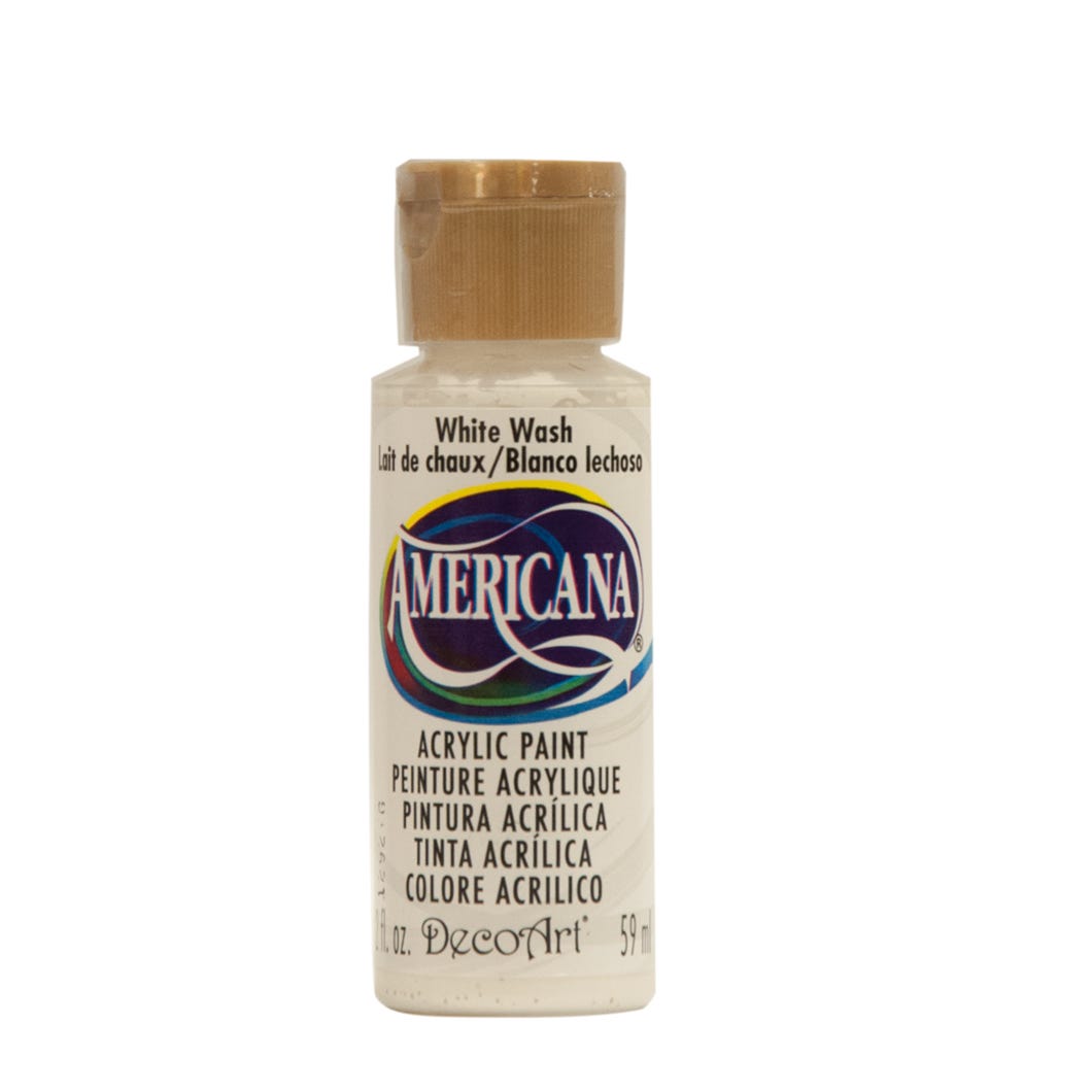 Paint Acrylic, White Wash, 2 oz