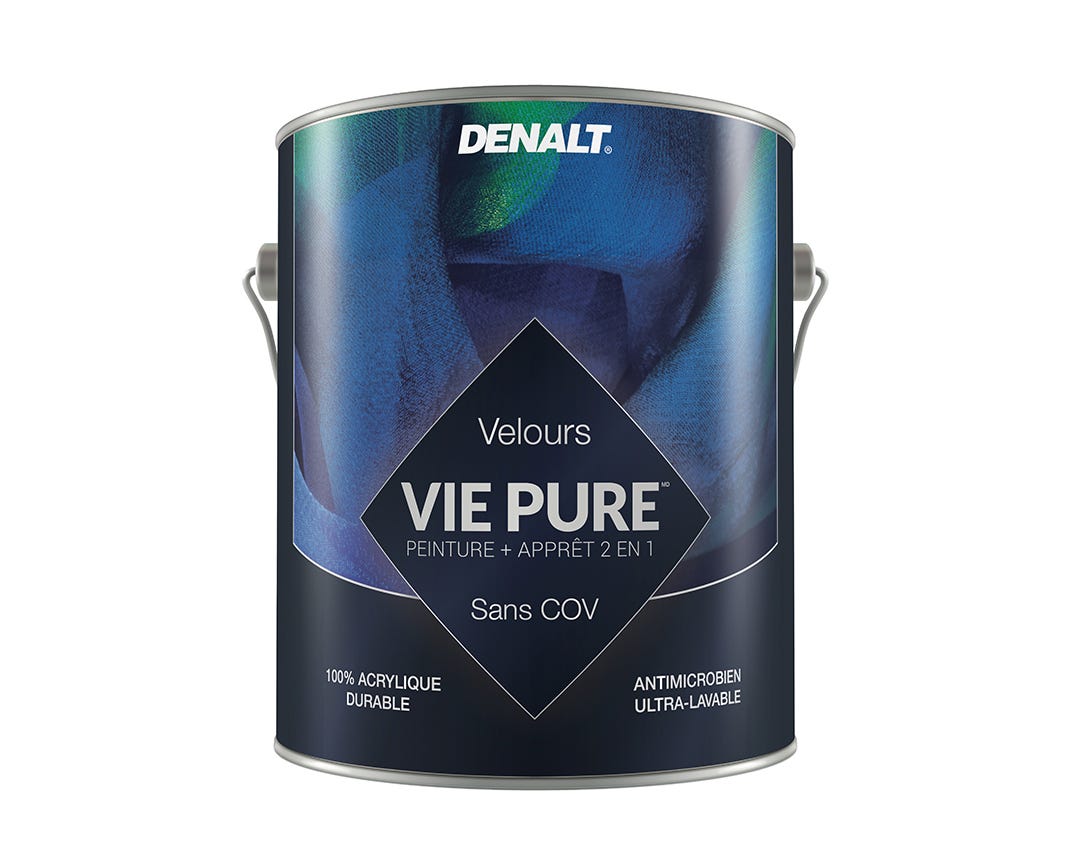 VIE PURE Paint & Primer, Eggshell Finish, Medium Base, Gallon