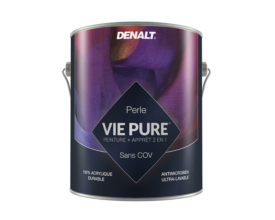 VIE PURE Paint & Primer, Pearl Finish, Medium Base, Gallon