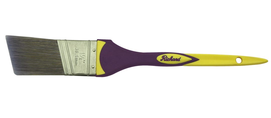 Paint Brush Angular, Polyester Srt, 1-1/2 in.