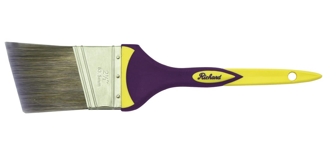 Paint Brush Angular, Polyester Srt, 2-1/2 in.
