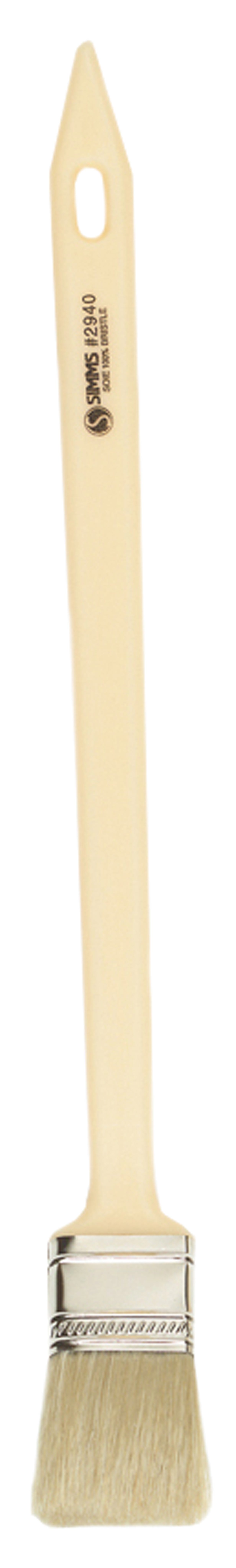 Paint brush offset radiator