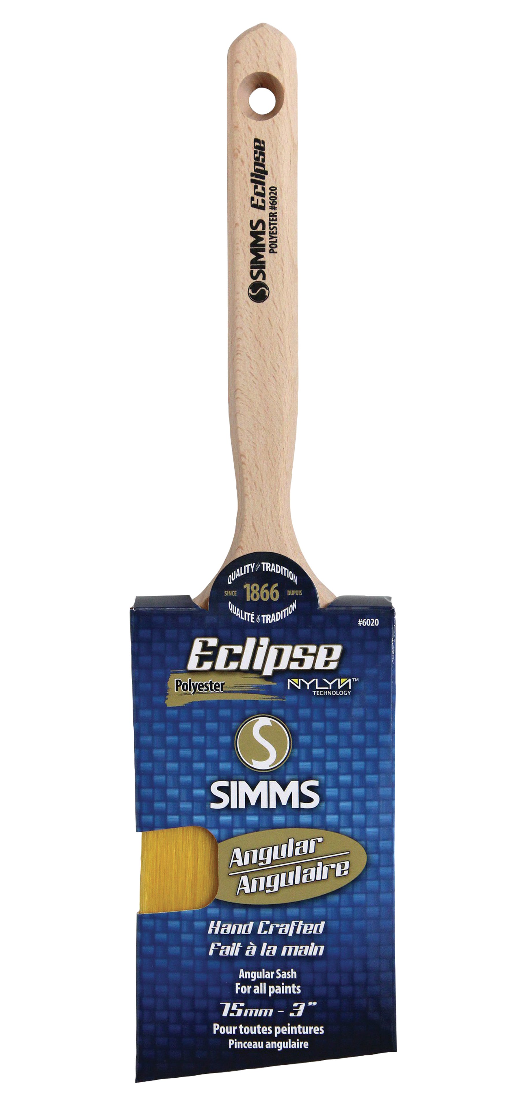 Polyester Angular Brush, 3 in